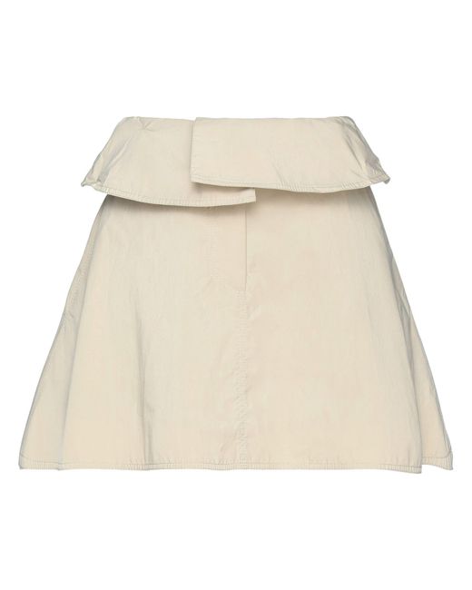 J.W. Anderson Natural Mini Skirt