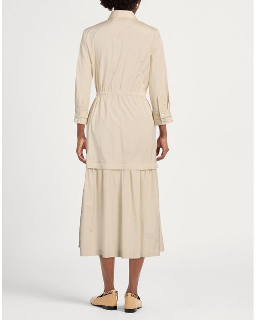 Peserico Natural Midi-Kleid