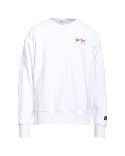 KENZO White Sweatshirt for men