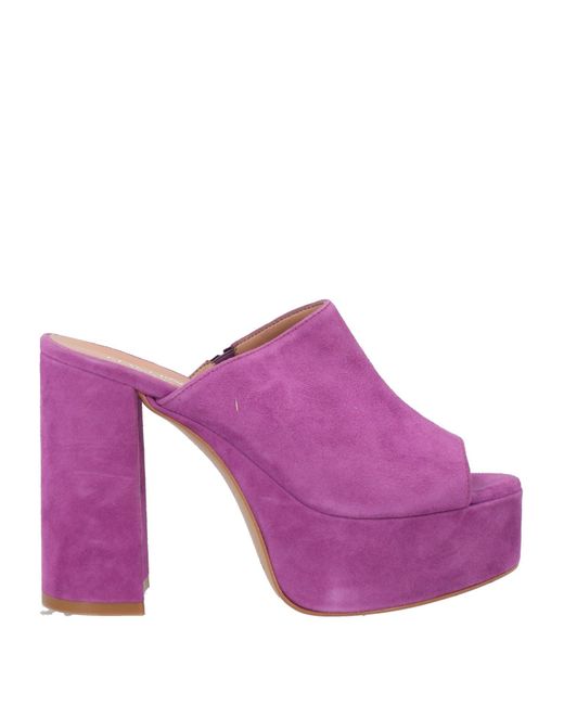 Baldinini Purple Sandale
