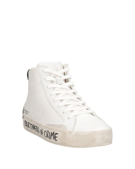 Crime London Natural Sneakers Leather