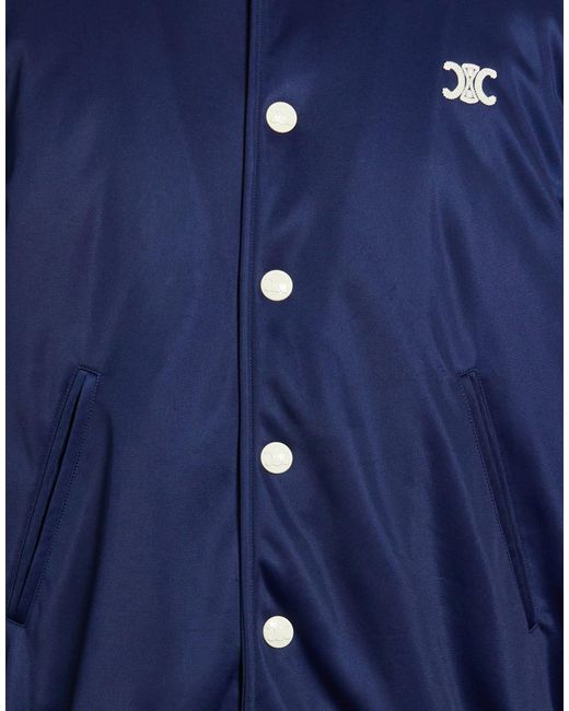 Céline Blue Jacket Polyamide, Polyester for men