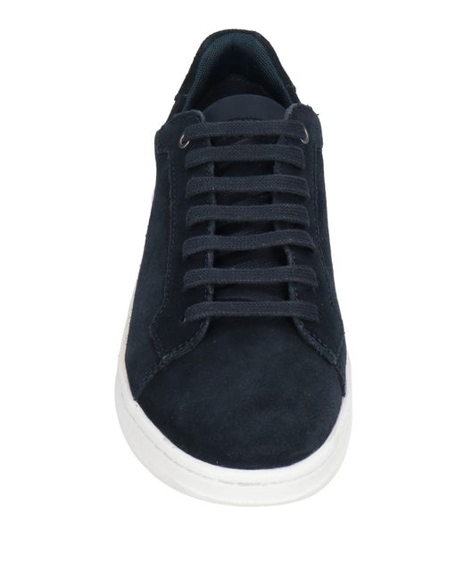 Geox Blue Sneakers Leather for men