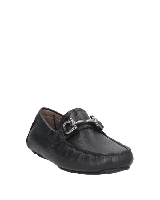 Ferragamo Gray Loafers Leather for men