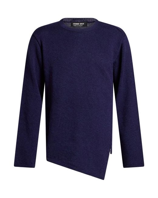 Comme des Garçons Blue Midnight Sweater Wool for men