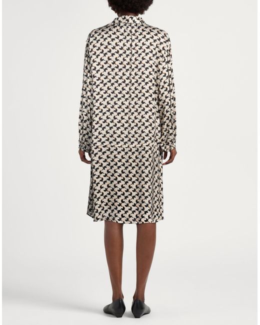 SEVENTY VENEZIA White Midi-Kleid