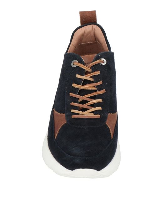 Alexander Smith Blue Sneakers Leather for men