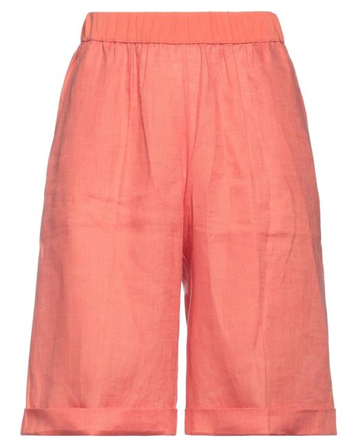 Whyci Red Shorts & Bermuda Shorts