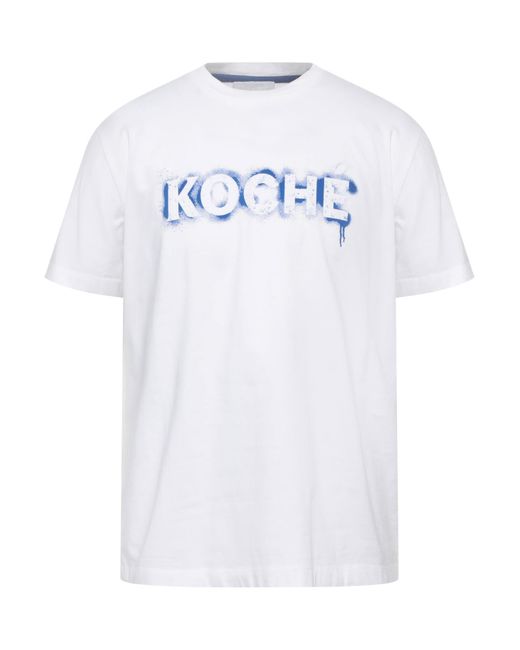 Koche White T-shirt for men