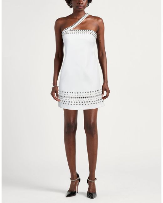 Pinko White Mini Dress