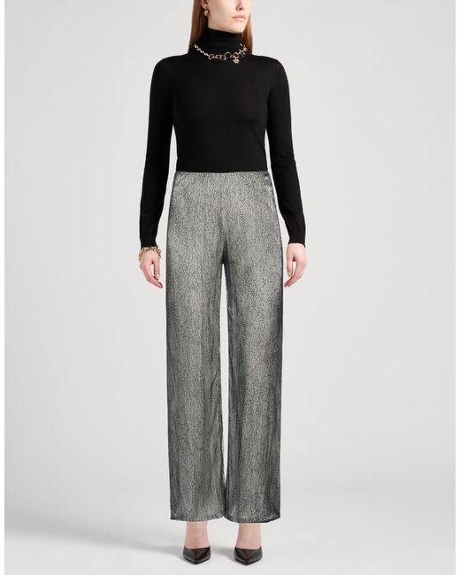 Iris Van Herpen Gray Pants Cupro, Polyamide