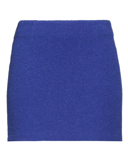 Tagliatore 0205 Blue Mini Skirt