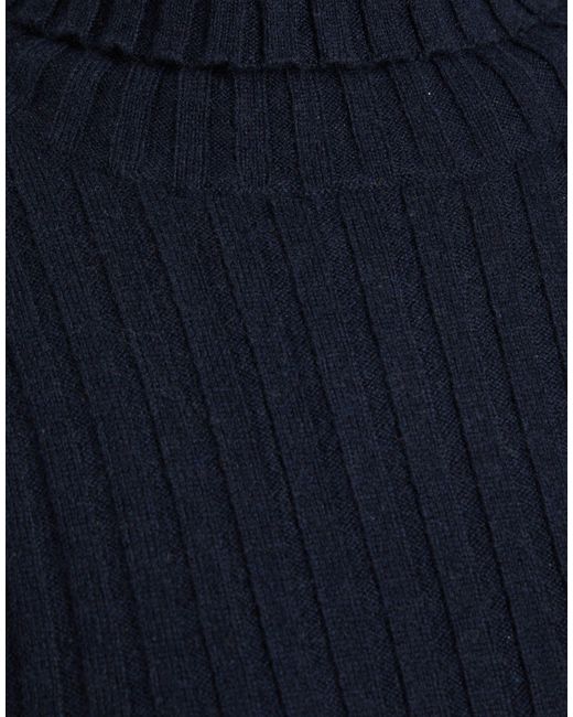 Herno Blue Turtleneck Cashmere