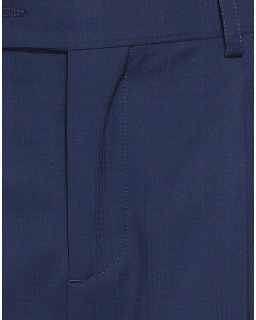 Grey Daniele Alessandrini Blue Trouser for men