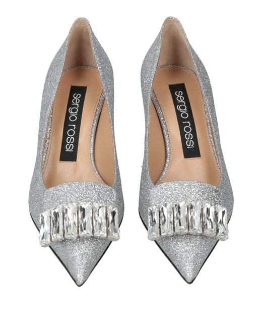 Sergio Rossi White Pumps