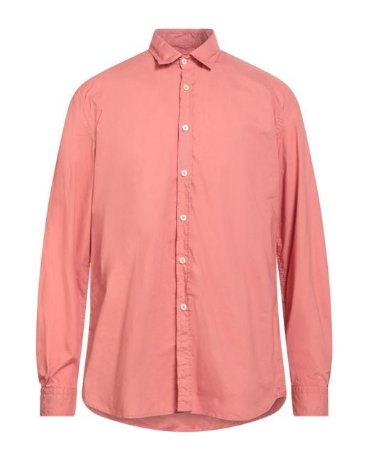 Messagerie Pink Patrizio Piscaglia Shirt Cotton for men