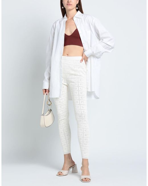Givenchy White Leggings