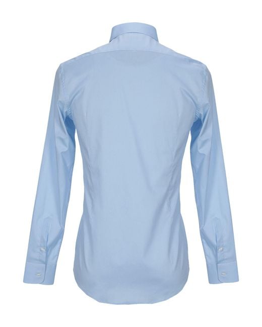 Daniele Alessandrini Blue Shirt for men