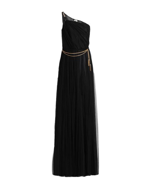 Elisabetta Franchi Black Maxi Dress