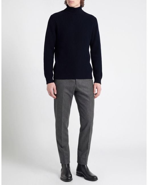Messagerie Blue Midnight Turtleneck Virgin Wool for men