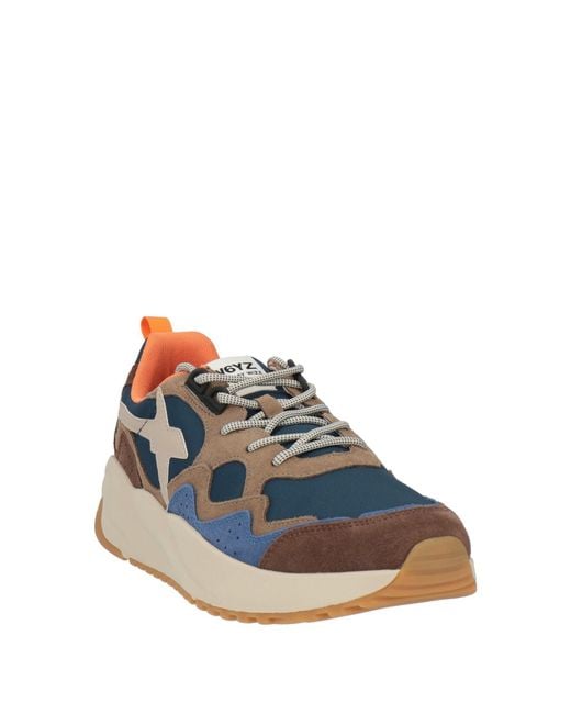 W6yz Blue Sneakers for men