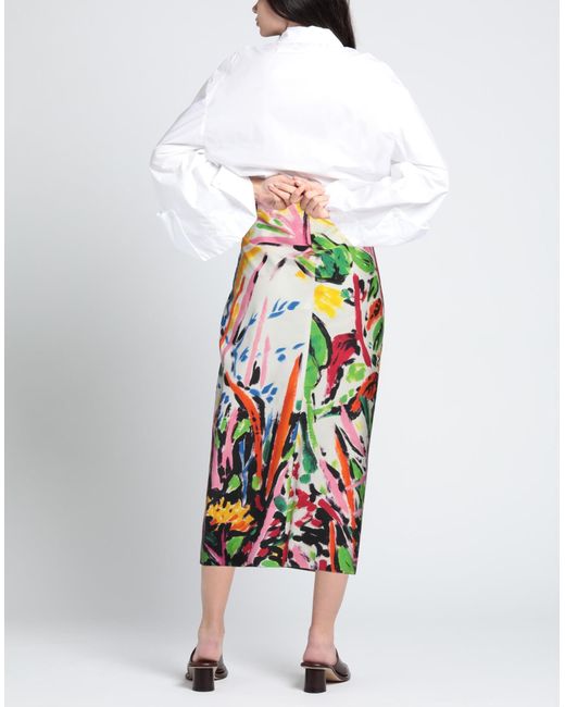 Marni White Maxi Skirt