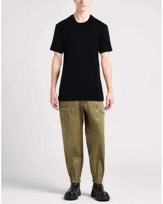 Ferragamo Black T-Shirt Cotton for men