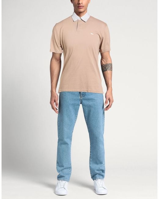 Harmont & Blaine Pink Polo Shirt Cotton for men