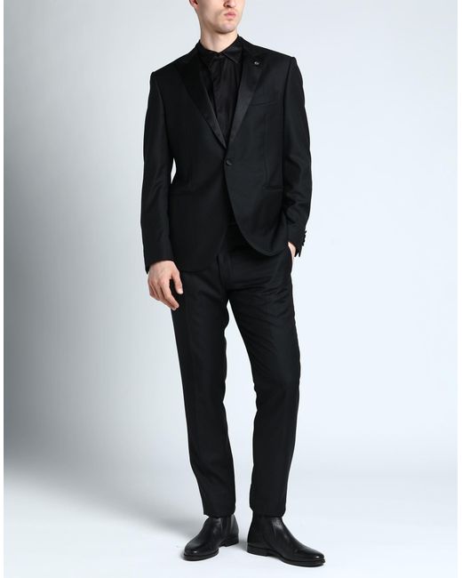 Luigi Bianchi Anzug in Black für Herren