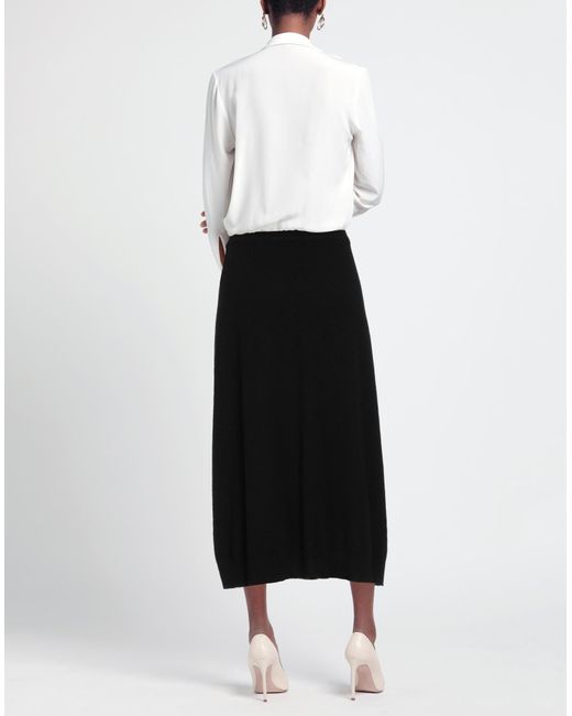 SMINFINITY Black Midi Skirt