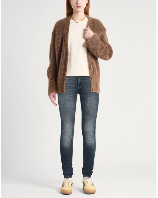 ARMANI EXCHANGE Blue Jeans Cotton, Elastane