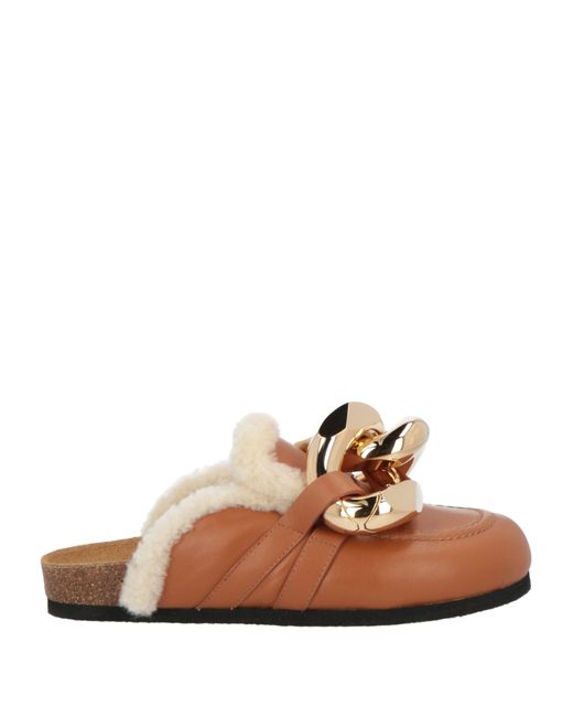 J.W. Anderson Brown Mules & Clogs