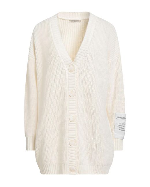 hinnominate White Cardigan