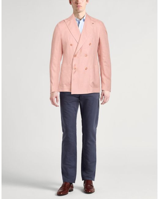 Tagliatore Pink Blazers for men