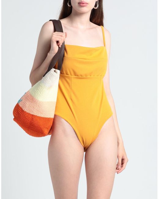 Haight Orange One-piece Swimsuit