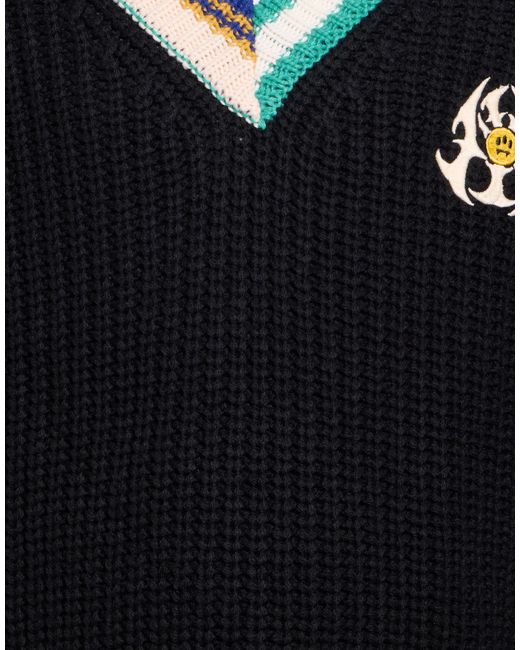 Barrow Blue Sweater Acrylic, Wool for men