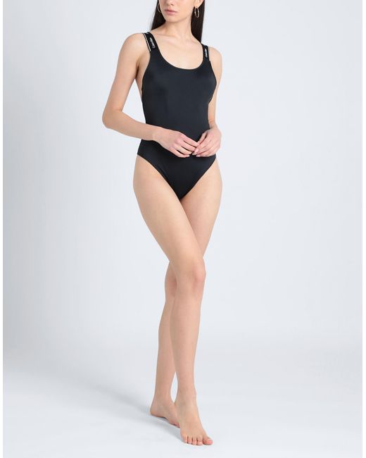 Calvin Klein Black One-piece Swimsuit
