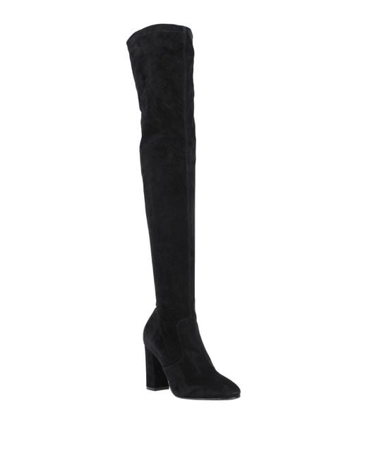 Le Silla Black Boot Soft Leather