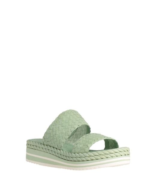 Pons Quintana Green Light Sandals Leather