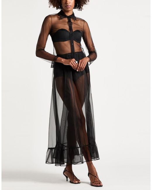 THE GARMENT Gray Maxi Skirt