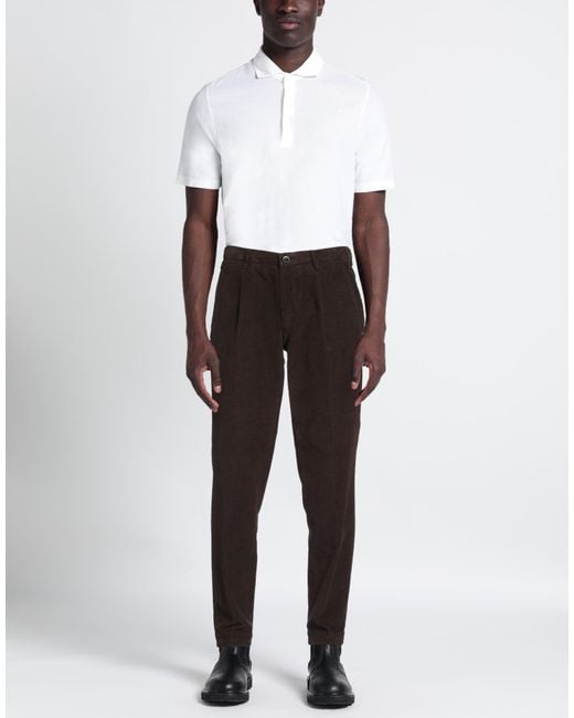 Incotex Black By Slowear Pants Cotton, Elastane for men