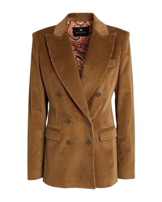 Etro Brown Blazers