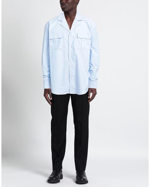 Balmain Blue Shirt for men