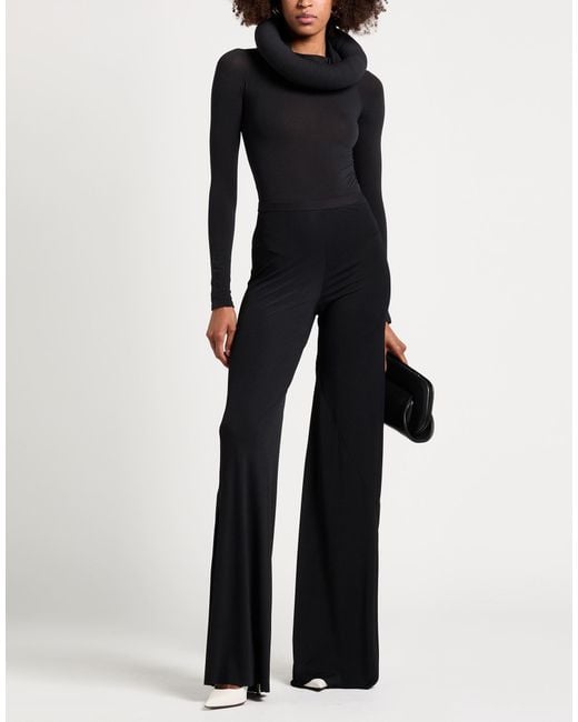 Alaïa Black Bodysuit Polyamide, Elastane, Polyester