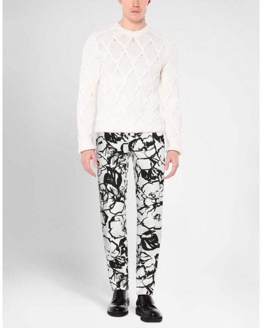 Comme des Garçons White Pants for men