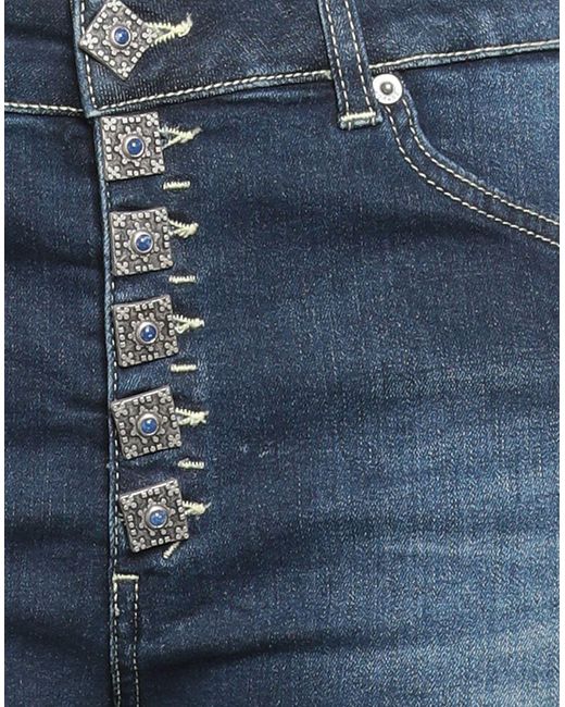 Dondup Blue Denim Shorts