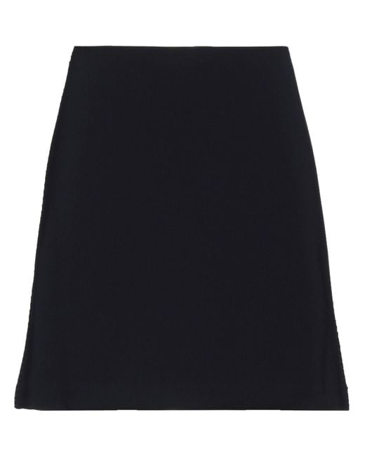 Theory Black Mini Skirt