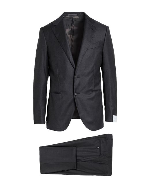 Caruso Black Suit for men