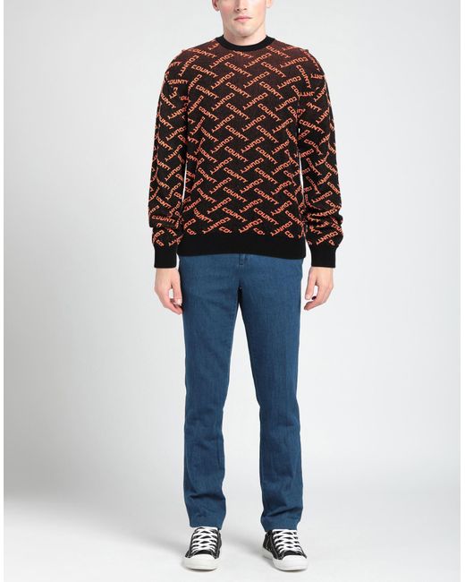 Marcelo Burlon Brown Sweater for men