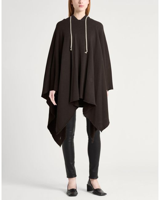 Rick Owens Black Cape
